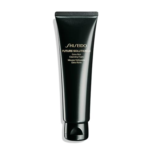 Shiseido Future Solution LX Extra Rich Facial Cleansing Foam 125mL - Gentle, Non-Comedogenic for All Skin Types