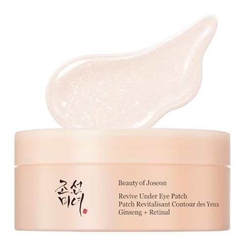 Revive Eye Serum & Ginseng Eye Patch Set for Firming & Hydration - Korean Skincare