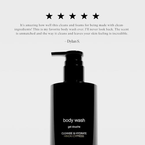 Men's Body Wash with Salicylic Acid & Exfoliating Mandelic Acid, 13.5 oz