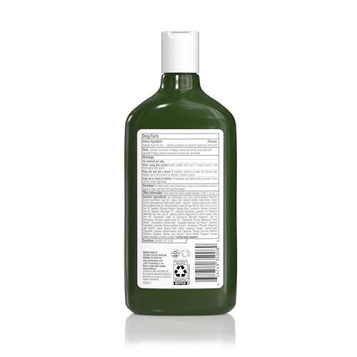 Avalon Organics All Natural Dandruff Therapy Shampoo, 11 Fl Oz