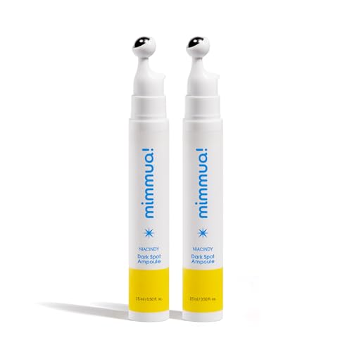 Dark Spot Ampoule | Korean Clinic Skincare - NAD+ 0.1% & Thioctic Acid 0.01% & Niacinamide 10% | Overnight Treatment for Melasma, Hyperpigmentation, Discoloration, Acne Scars | 2pcs