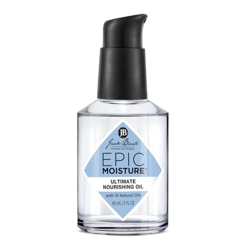 Jack Black Epic Moisture Ultimate MP10 Nourishing Oil, 2 Fl Oz ? Multi-Purpose Moisturizing Body Oil and Beard Oil with 10 Natural Oils for Face, Beard, Body, Hair, Elbows, Feet and Cuticles