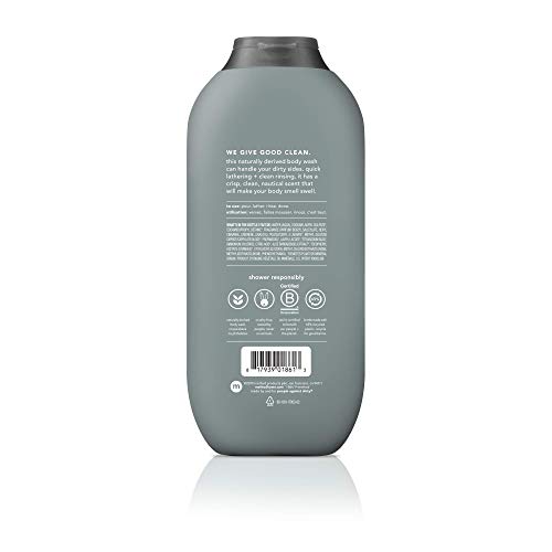 Method Men Body Wash Set - Sea & Surf, Cedar & Cypress, Juniper & Sage, 18 Fl Oz (Pack of 3) - Moisturizing Shower Gel for Daily Skin Care