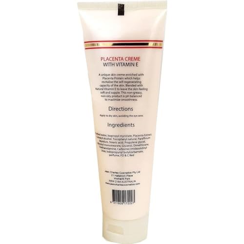 Australian Placenta Cream with Vitamin E for Moisturizing & Skin Nourishment