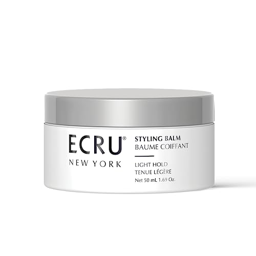 Ecru New York Styling Balm 1.69 oz Flexible Hold Hair Wax - Lightweight & Pliable