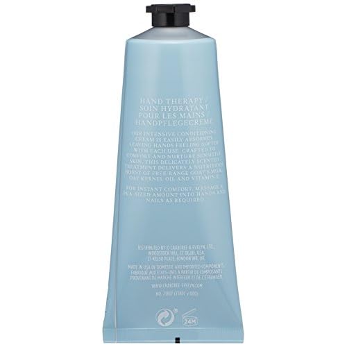 Crabtree & Evelyn Goatmilk and Oat Soothing Hand Cream Therapy, 3.45 oz