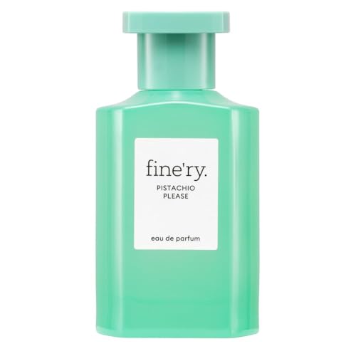 Fine'ry Pistachio Please Gourmand Vanilla Eau de Parfum — Long-Lasting Women's Fragrance with Roasted Almond & Vanilla Milk, 60mL (SDJ Gourmand Variant)
