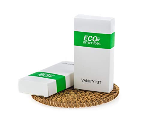 Cotton Rounds Travel Set 100 Pack - Individually Wrapped Cotton Swabs & Nail Files