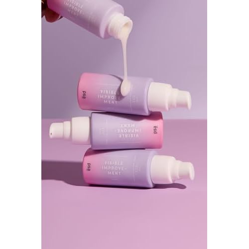 PSA - VISIBLE IMPROVEMENT Peptides & Niacinamide Serum | Beta Glucan & Panthenol, Algae Extract | Suitable for All Skin Types (1 oz | 30 mL)
