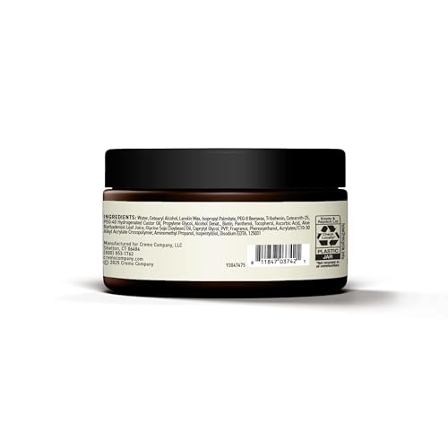 Cremo Hair Styling Texture Paste, Premium Barber Grade Texture Paste for Hair Styling, 3.4 Oz