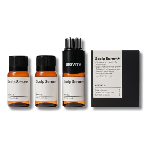 Scalp Serum for Hair Growth with Massaging Applicator, Biotin & Centella – Thicker Fuller Hair Support