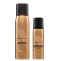 Morphe Continuous Setting Duo - Full-Size Prep & Set Mist (2.8 oz) + Travel-Size Mini Mist (1.3 oz), Micro-Fine Sprays with Ceramides and Antioxidants for Hydration & Hold