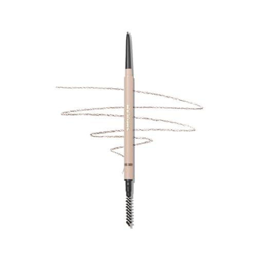 SHEGLAM Insta-Fill Eyebrow Pencil Long Lasting Non-Sticky Sweatproof Matte Eye Brow Pen Makeup - Light Brown