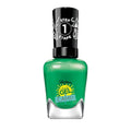 Sally Hansen Miracle Gel Salon Quality Nail Polish | Gel-Like Formula, Two-Step System, No UV Light Needed, Long Lasting | Opaque | 897 Wanderlush | Teal Green Nail Polish