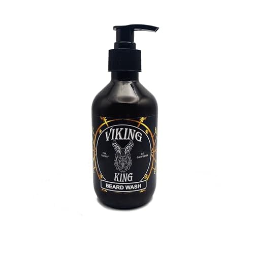 VIKING KING-BEARD WASH-Tea Tree/Mint-300 Ml