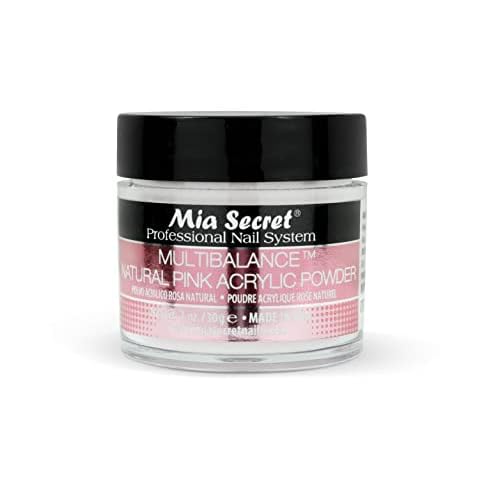 Mia Secret Multibalance Natural Pink Acrylic Nail Powder 1oz