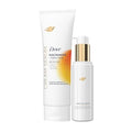 Dove Body Cream Serum with Niacinamide, Vitamin C, Pro-Retinol and Shea Butter 8oz Targeted Serum with Tone Balance Complex, Niacinamide, Collagen Peptides 3.2 oz