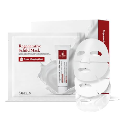 Regenerative Facial Mask with Peptides & Hyaluronic Acid - Triple-Layer Moisturizing Sheet