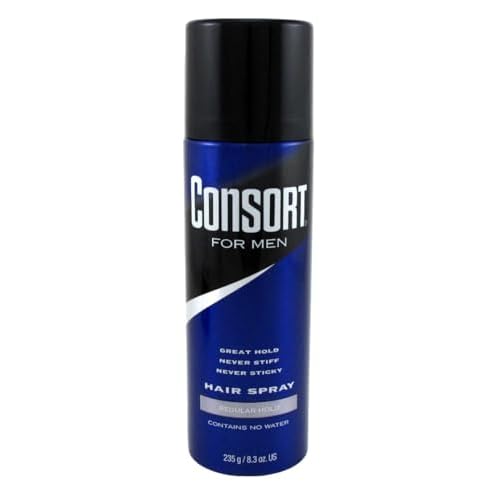 Consort Hair Spray 8.3 Ounce Regular Hold Aerosol (235ml) (6 Pack)