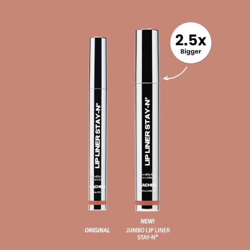 Sacheu p-INKED Jumbo Peel-Off Lip Stain & Lip Liner, Long-Lasting, Nourishing, 0.3 Fl Oz