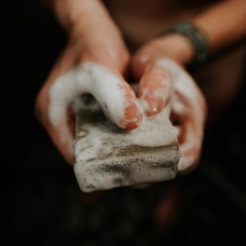 Cold-Process Clay Soap Bar with Peppermint & Lavender 4oz Pack of 2 - Alaska Glacial Essentials