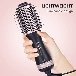 Small Hair Dryer Brush - 1.99 Inch Hot Air Volumizer & Styling Tool