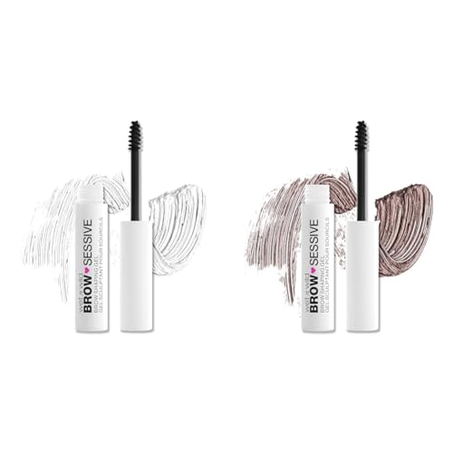 wet n wild Brow-Sessive Eyebrow Shaping Makeup Gel Clear and Brown