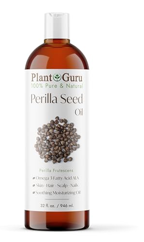 Perilla Seed Oil 32 fl oz - Cold Pressed Natural Skin, Hair & Body Moisturizer