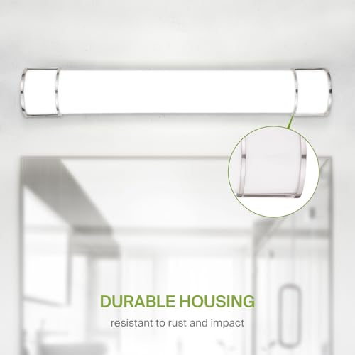 36-Inch Brushed Nickel LED Vanity Light Fixture, Dimmable 3CCT Over Mirror