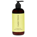 Cedar + Stone Clean Body Wash with Grass-Fed Tallow ? Sulfate-Free Natural Body Wash for Dry, Sensitive Skin ? Eucalyptus & Mint with USDA Organic Oils, 16oz