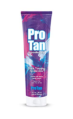 Hypoallergenic Tanning Accelerator 280ml - Long Lasting Bronze Glow, Sensitive Skin Safe