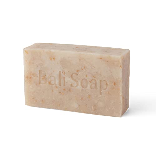 Coconut Natural Soap Bar Set - Bali Soap 3.5 Oz x 6 - Exfoliating & Moisturizing