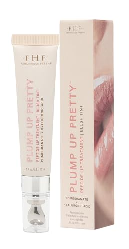 Lip Plumper & Gloss Treatment with Peptides & Hyaluronic Acid - Sheer Tint 15ml