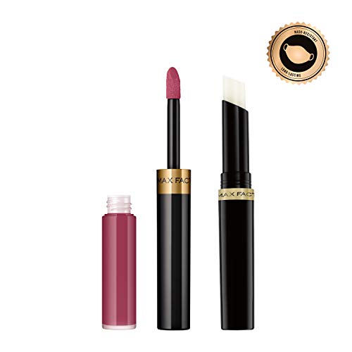 Max Factor Lipfinity for Women, 330 Essential Burgundy, 0.14 Ounce, Full Size