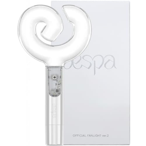 AESPA Lightstick Ver 2 Official with 4 Photocards - K-pop Fan Light