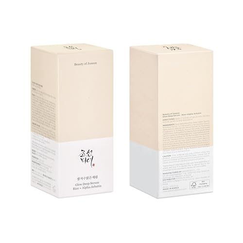 Beauty of Joseon Glow Deep Serum Rice Alpha-Arbutin 2 Fl Oz Pack of 2 - Moisturizing Skin Brightening