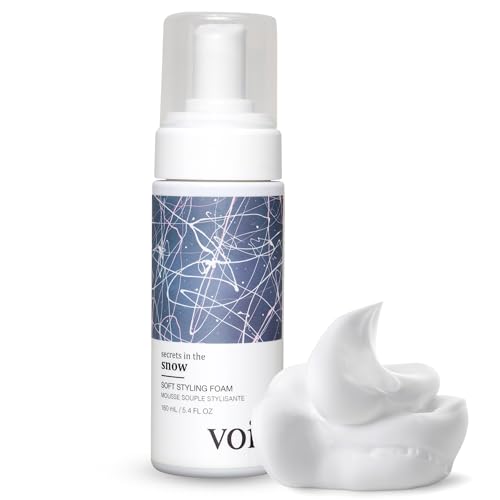 VOIR Secret in the Snow Soft Styling Foam for Curly Hair 160ML - 5.4 Fl Oz
