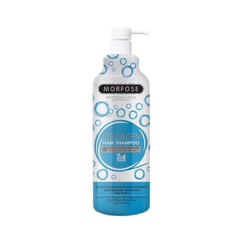 Morfose Collagen Shampoo for Dry & Brittle Hair - Moisturizing, Strengthening, 33.81 fl oz