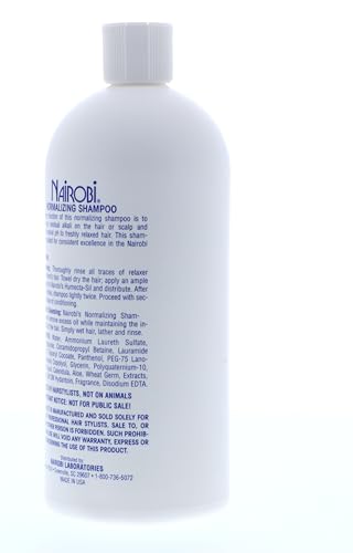 Nairobi Normalizing Shampoo - Unisex, 32 Ounce Hair Care