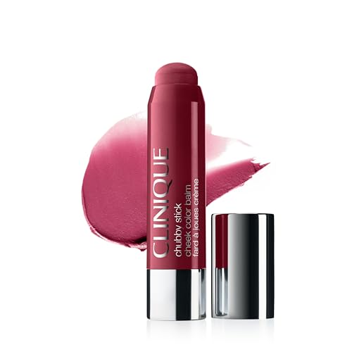 Clinique Chubby Cream Blush Stick Cheek Colour Balm | Blush For Cheeks | Long Lasting + Buildable | Create A Healthy Looking Glow | Perfect For Travel