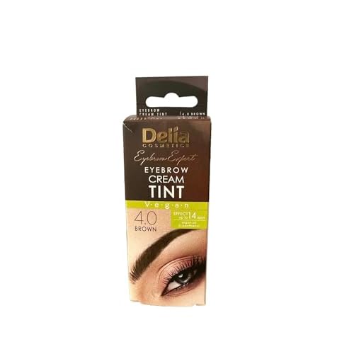 DELIA HENNA/COLOR CREAM EYEBROW PROFESSIONAL TINT KIT SET Brown