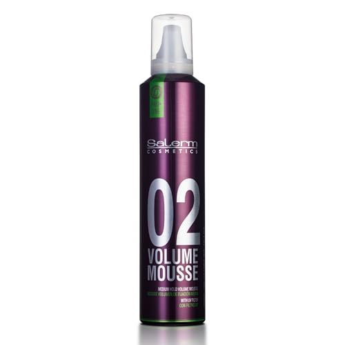 Volume Mousse for Fine Hair with Hyaluronic Acid - 405ml, Color Protection, Hydration & Elasticity