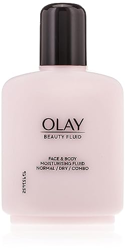 Olay Beauty Fluid Regular 100ml Face & Body Moisturizer - Lightweight Hydrating Lotion