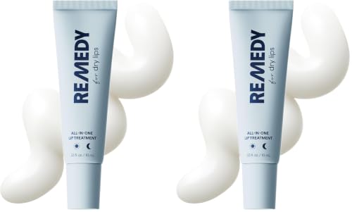 Remedy Science All-In-One Lip Treatment Pack of 2 with Ceramides, Peptides & Dimethicone