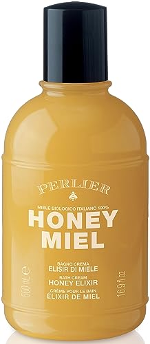 Honey Bath Cream with Elixir - 500ml Italian Made Natural Skin Care