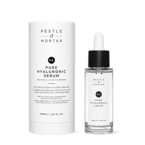 Pestle & Mortar 2% Pure Hyaluronic Acid Serum 30ml + Glow Drops - Customisable Self Tanner 30ml