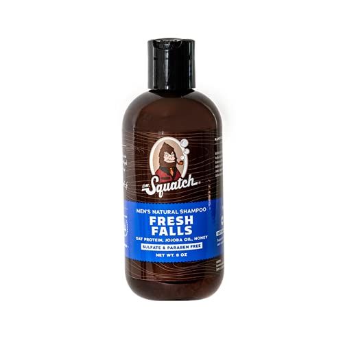 Dr. Squatch Fresh Falls Natural Men’s Shampoo - Sulfate-Free Hair Care