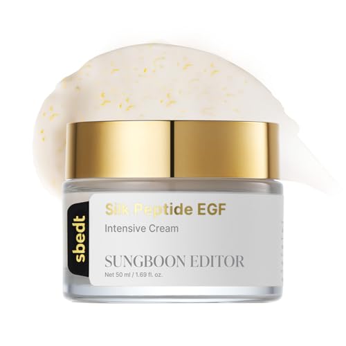 Silk Peptide EGF Intensive Face Cream for Fine Lines & Hydration - 1.69 fl oz