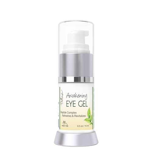 Deluvia Daily Under Eye Gel for Puffiness & Fine Lines 0.5 oz – Hydrating Eye Treatment