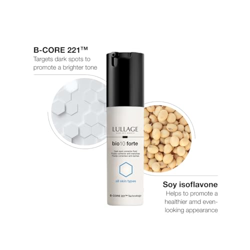 LULLAGE Bio10 Forte Dark Spot Corrector Serum for Face, Hydrating & Brightening